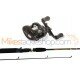 Carbo Strike 6ft 2pc Trigger Grip Rod & Baitcaster Reel