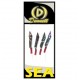 Dennett 4 Hook Sea Cardoflector Mackerel Rig/Trace