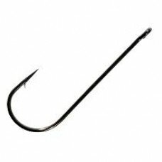 100 x Black Nickel Aberdeen Hooks Sz 5/0