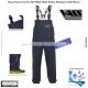 Vass-Tex 350 Heavy Duty "Team Vass" Edition Waterproof Bib & Brace